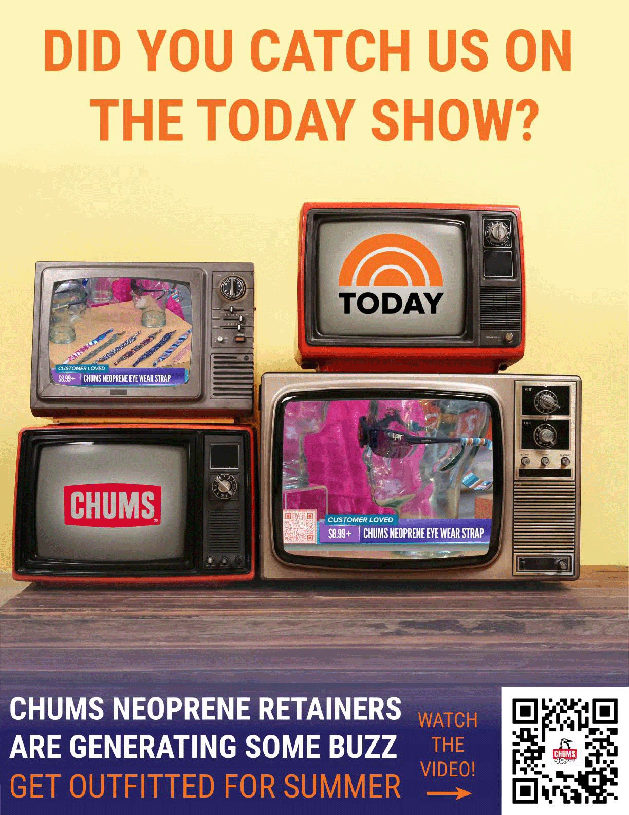Chums Featured in the Today Show 721